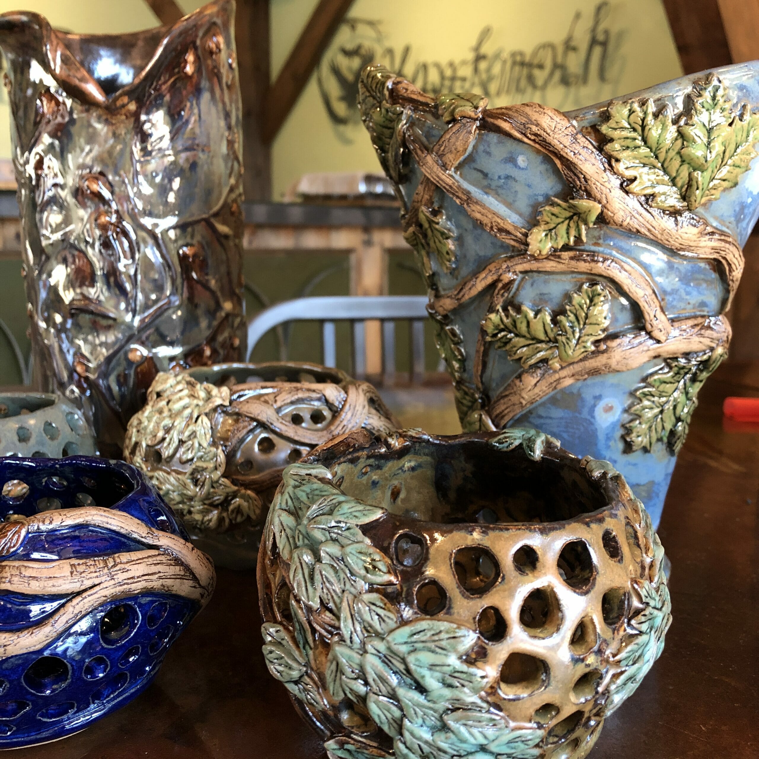 Hawkmoth Vases